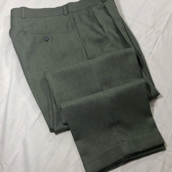 Louis Raphael Soft Other - Men’s Louis Raphael Soft Pleated Dress Pants 33/30